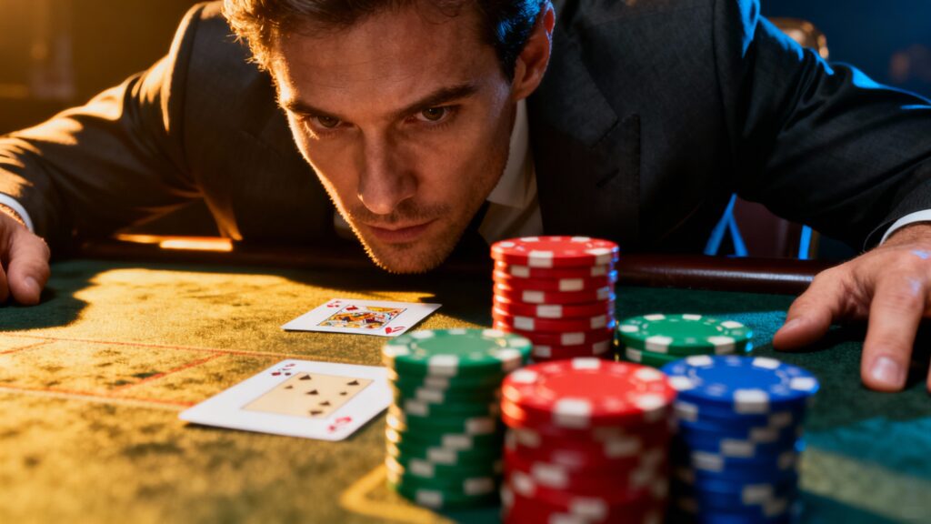 bluffs au Poker Triple Draw