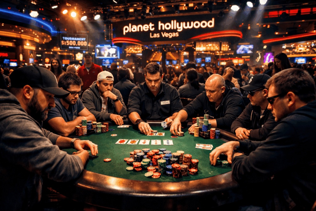 salle de poker Planet Hollywood