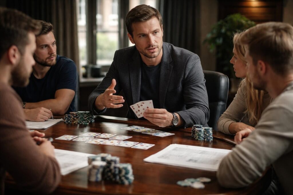 découvrez les techniques avancées du poker enseignées par un coach de haut niveau pour améliorer votre stratégie et dominer vos parties.