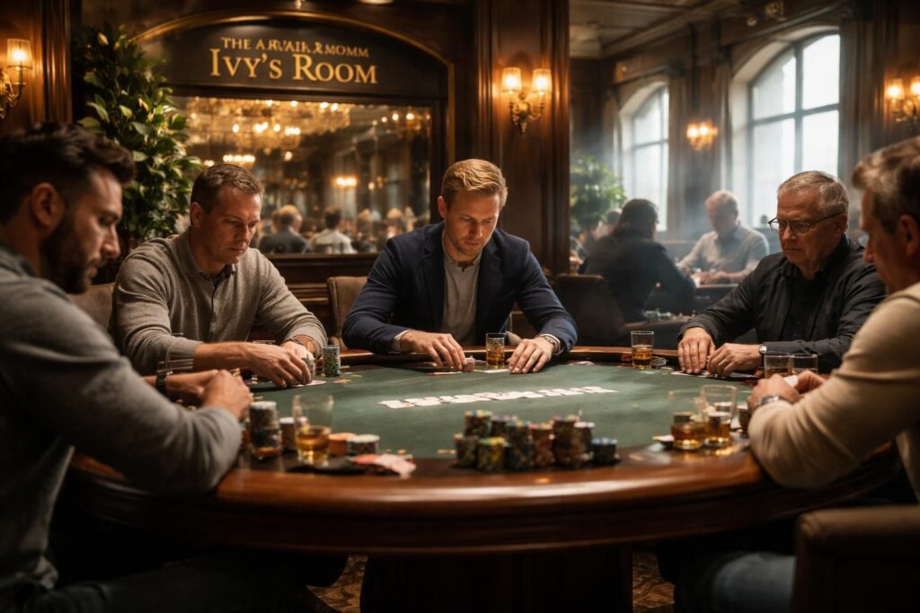 découvrez une expérience immersive unique à the aria poker room – ivy’s room aux usa, où passion et ambiance se rencontrent pour les amateurs de poker.